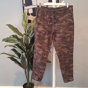 Athleta Camo Track Pants